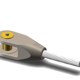 Parameter table of lug anchor (High vanadium cable)