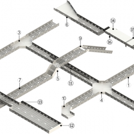 STEEL CABLE TRAY