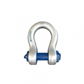 Large tonnage round section shackle