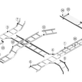 FRP CABLE LADDER