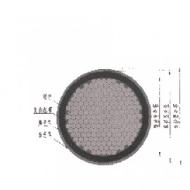 Semi-parallel wire bundle cable body