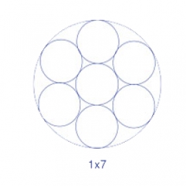 1X7 Single strand wire rope