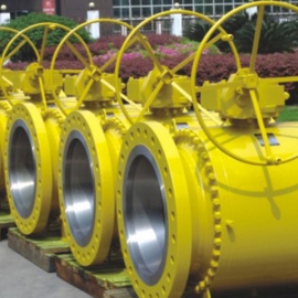 3-PC Body Trunnion Ball Valve