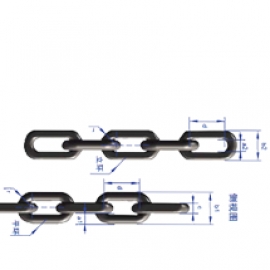 Mining high strength compact chain